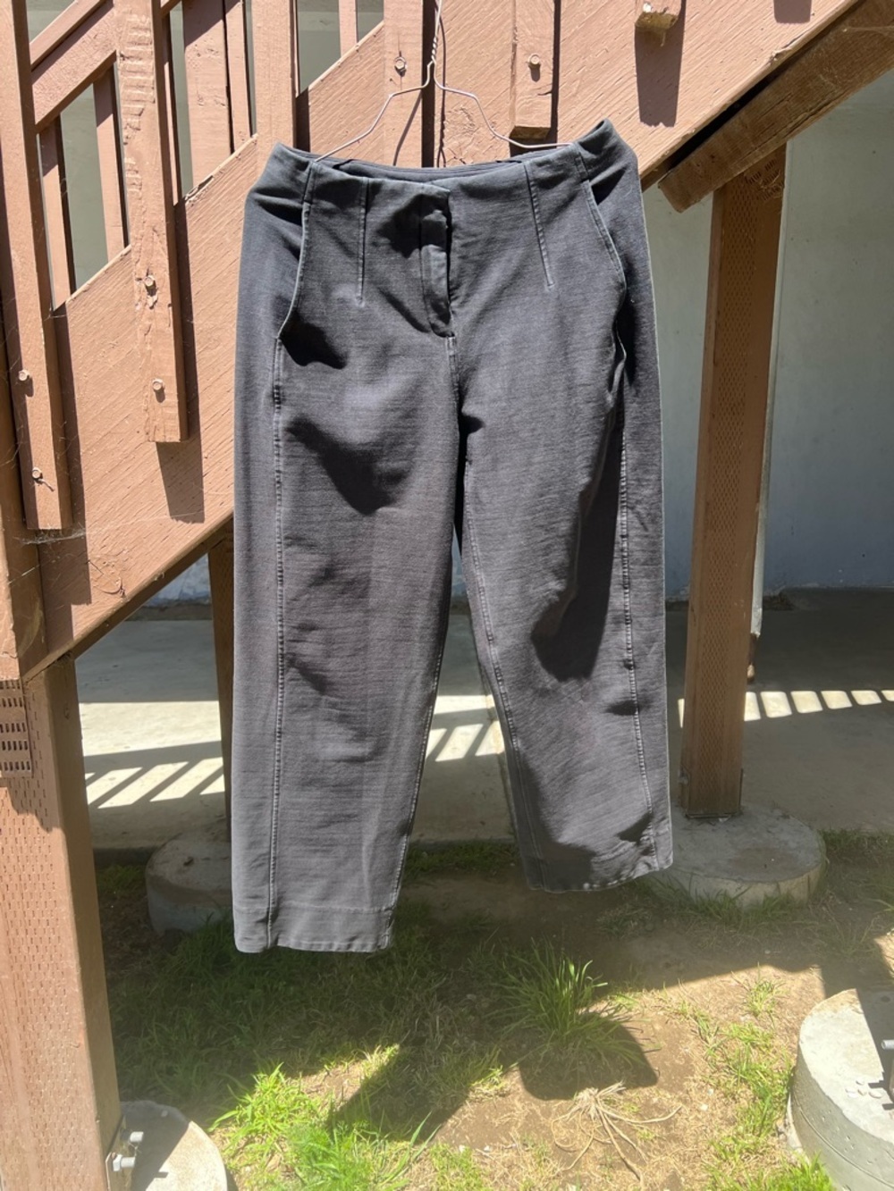 lululemon athletica Black Wide-Leg Pull-On Pants - Picture 5 of 12